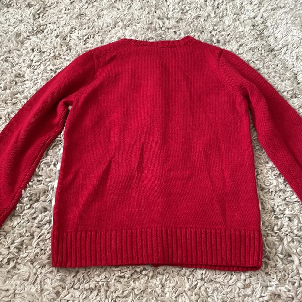 NWT 2014 Gymboree Outlet Reindeer Cardigan, Size S(5-6)